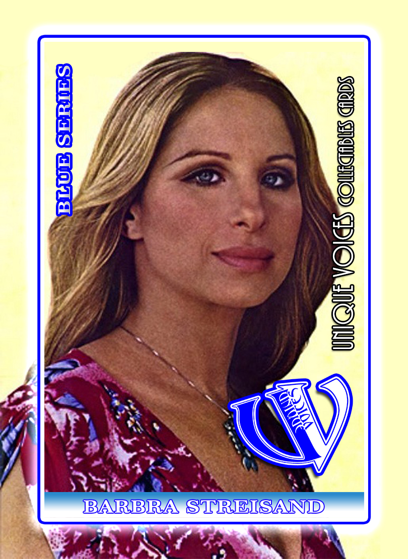 Barbra Streisand Blue Card